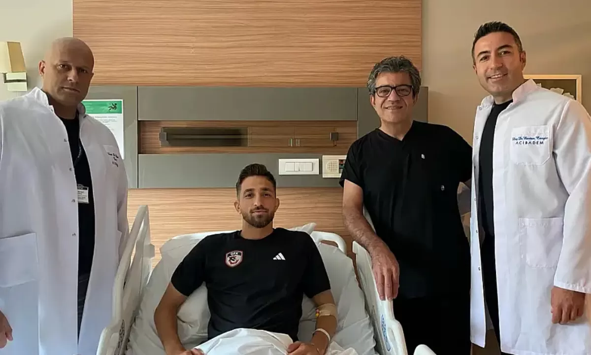 Gaziantepsporlu Genç Yıldız Kayseri’de Ameliyat Oldu