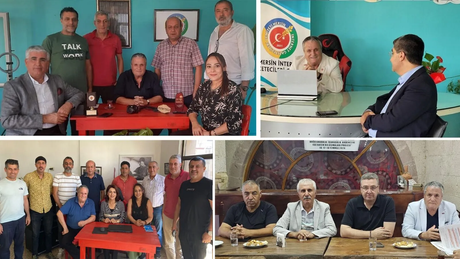 Mersin İnternet Gazetecileri Cemiyeti 6 Yılda Federasyon ve Konfederasyon Düzeyinde Güç Kazandı